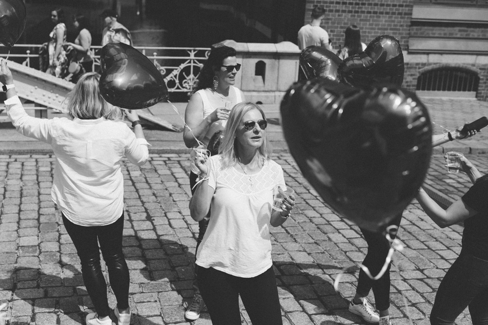 JGA-Shooting mit Herz in der Speicherstadt
